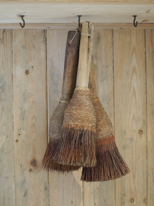 Antique Large Oriental Decorative Handmade Brushes (Sold Individually)