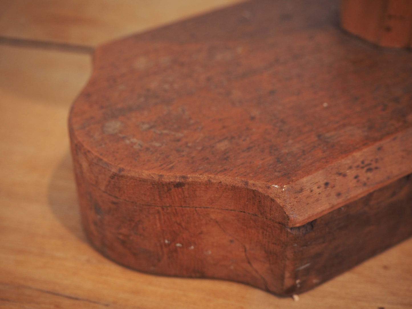 Antique Vintage French Wooden Millinery Hat Stand / Haberdashery Shop Display