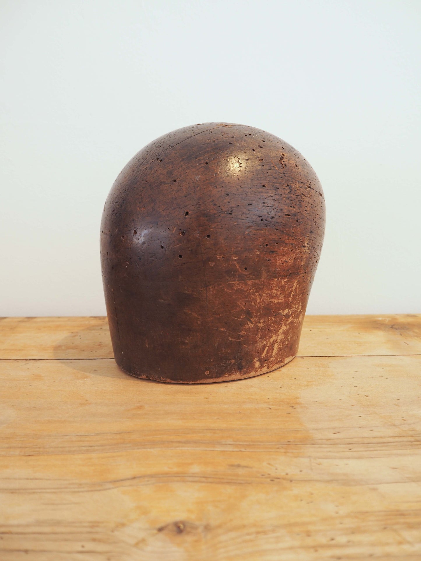 Antique Vintage French Wooden Millinery Hat Stand / Haberdashery Shop Display