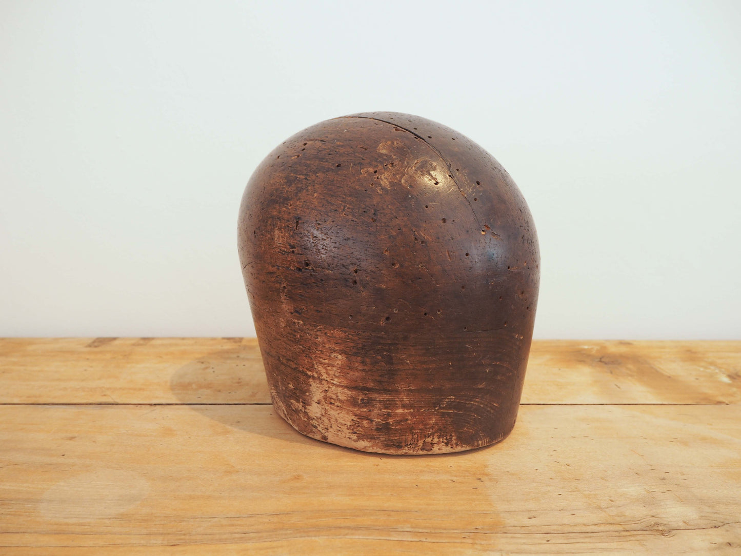 Antique Vintage French Wooden Millinery Hat Stand / Haberdashery Shop Display
