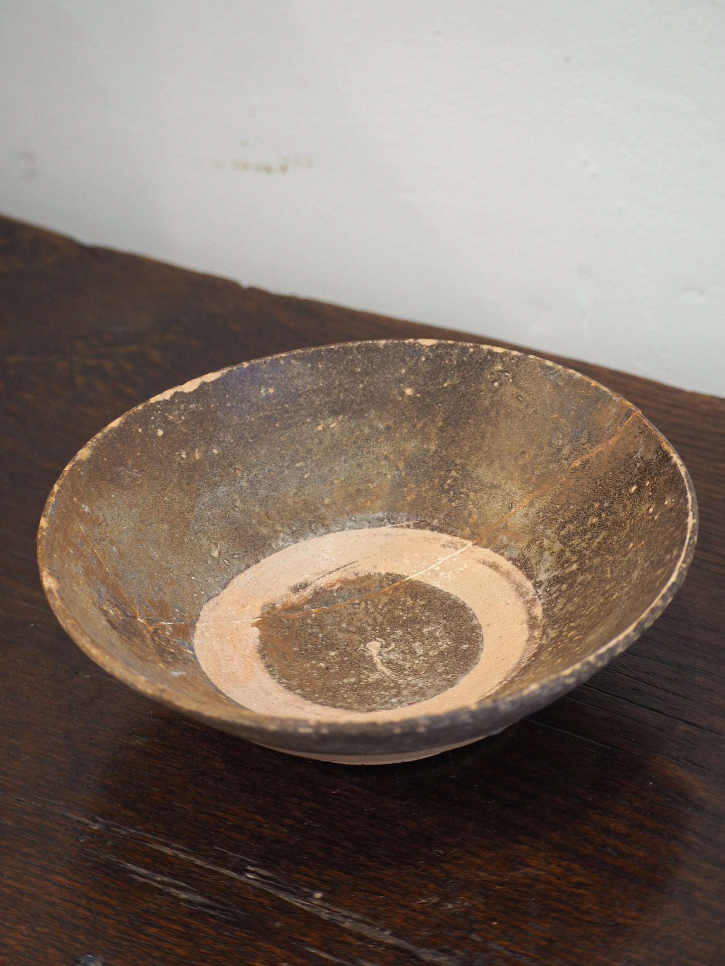 Antique Chinese Song Dynasty Brown Glazed Ceramic Bowl (Sold Individually)