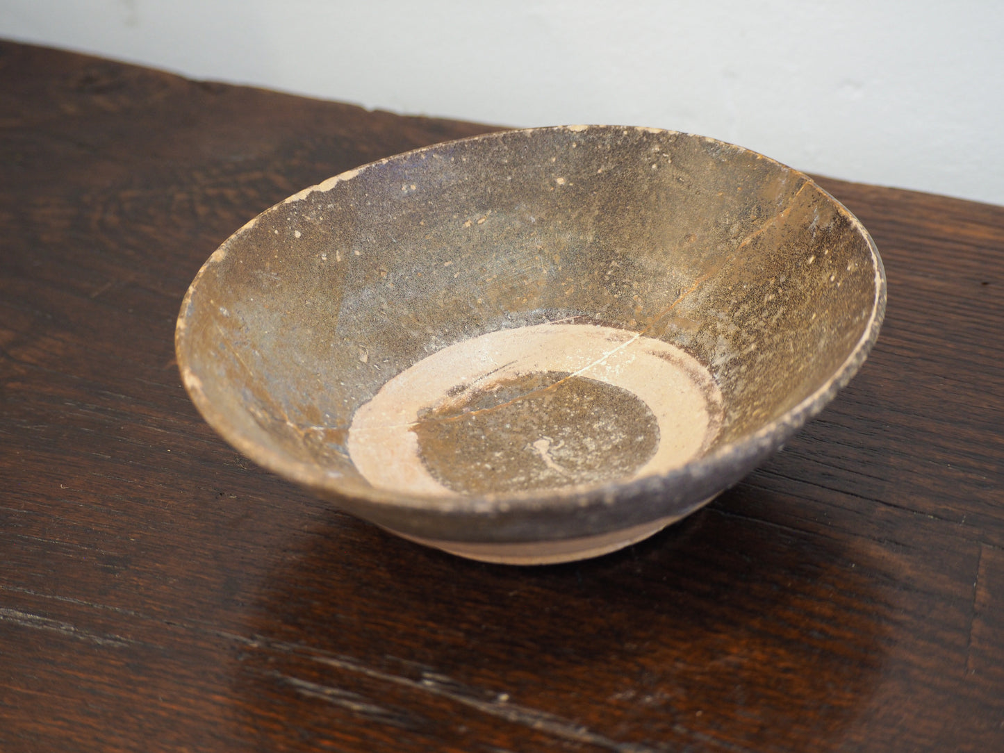 Antique Chinese Song Dynasty Brown Glazed Ceramic Bowl (Sold Individually)