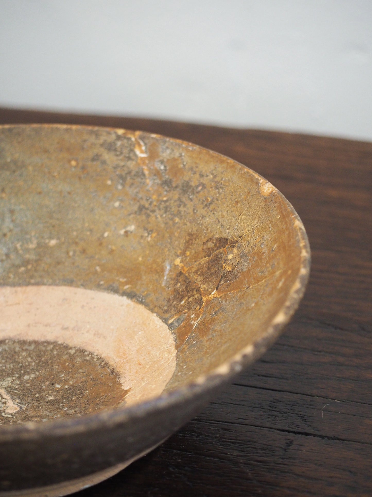 Antique Chinese Song Dynasty Brown Glazed Ceramic Bowl (Sold Individually)