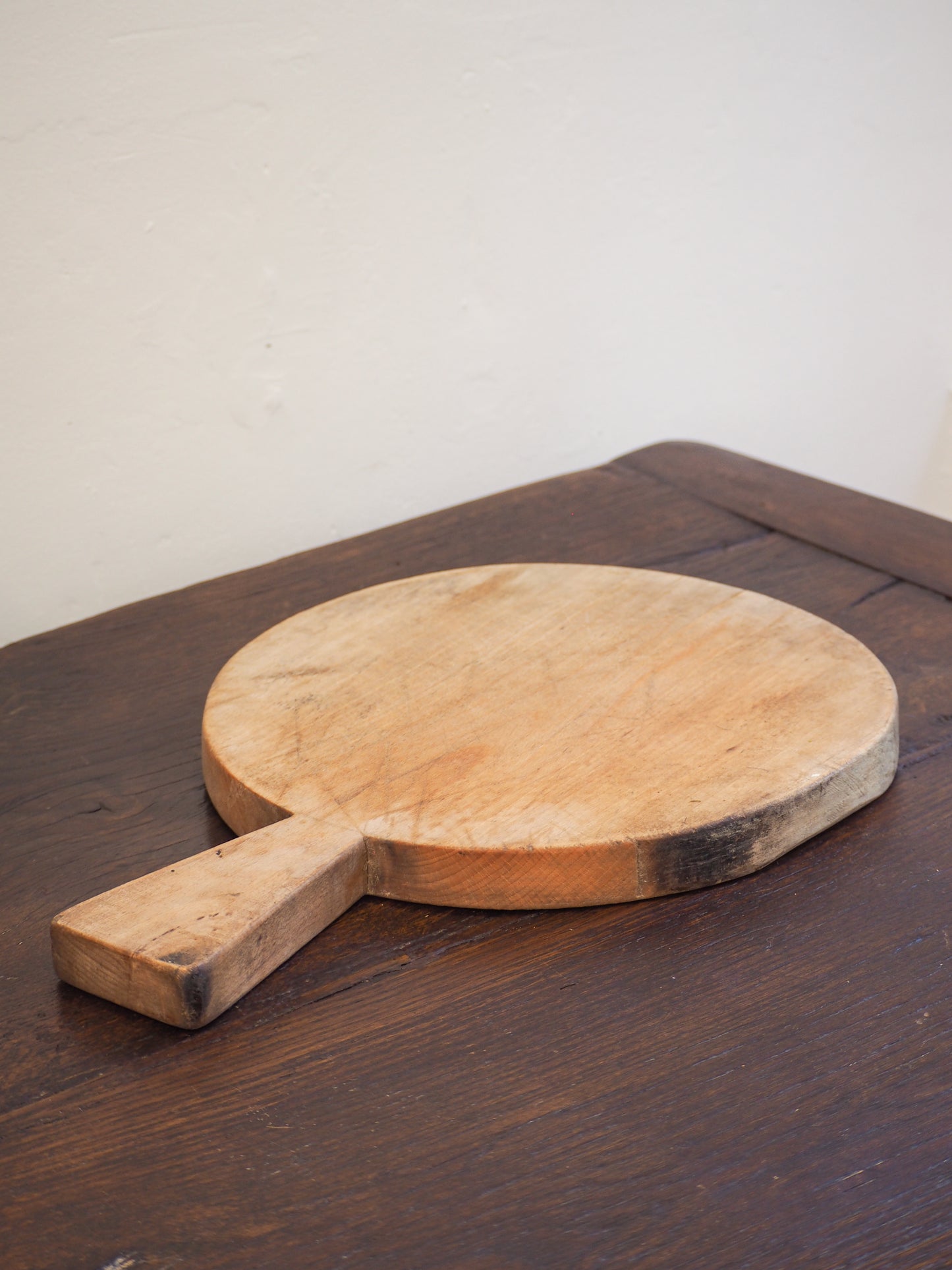 Antique Vintage Rustic French Wooden Charcuterie Chopping Board / Bread Board
