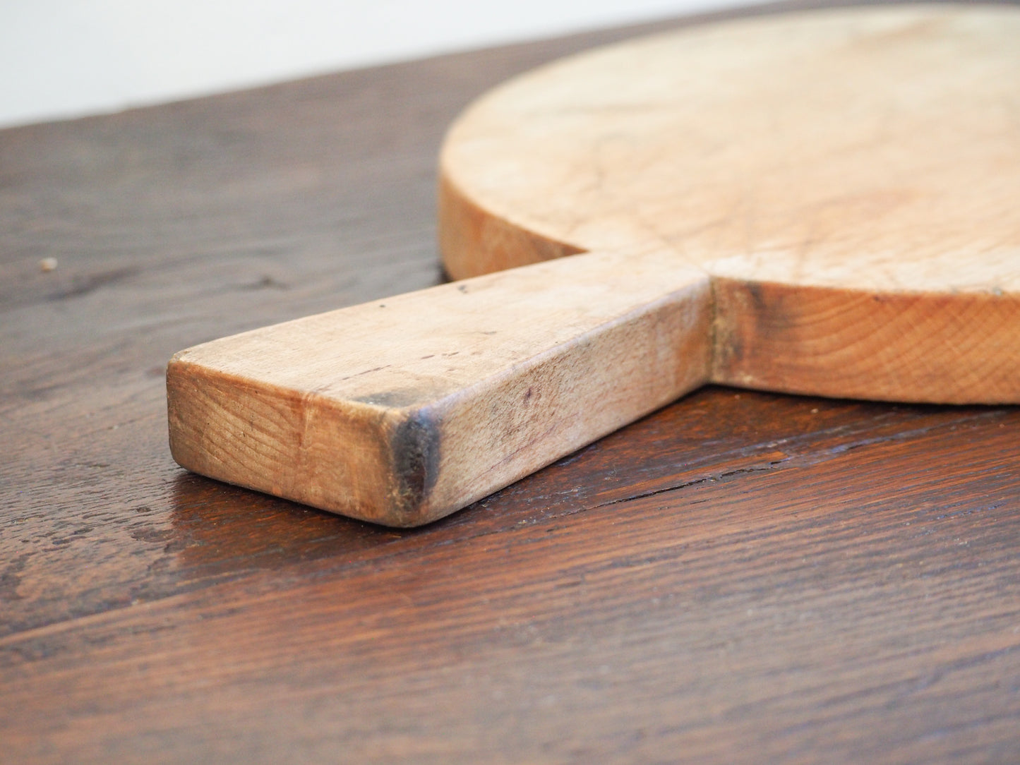 Antique Vintage Rustic French Wooden Charcuterie Chopping Board / Bread Board