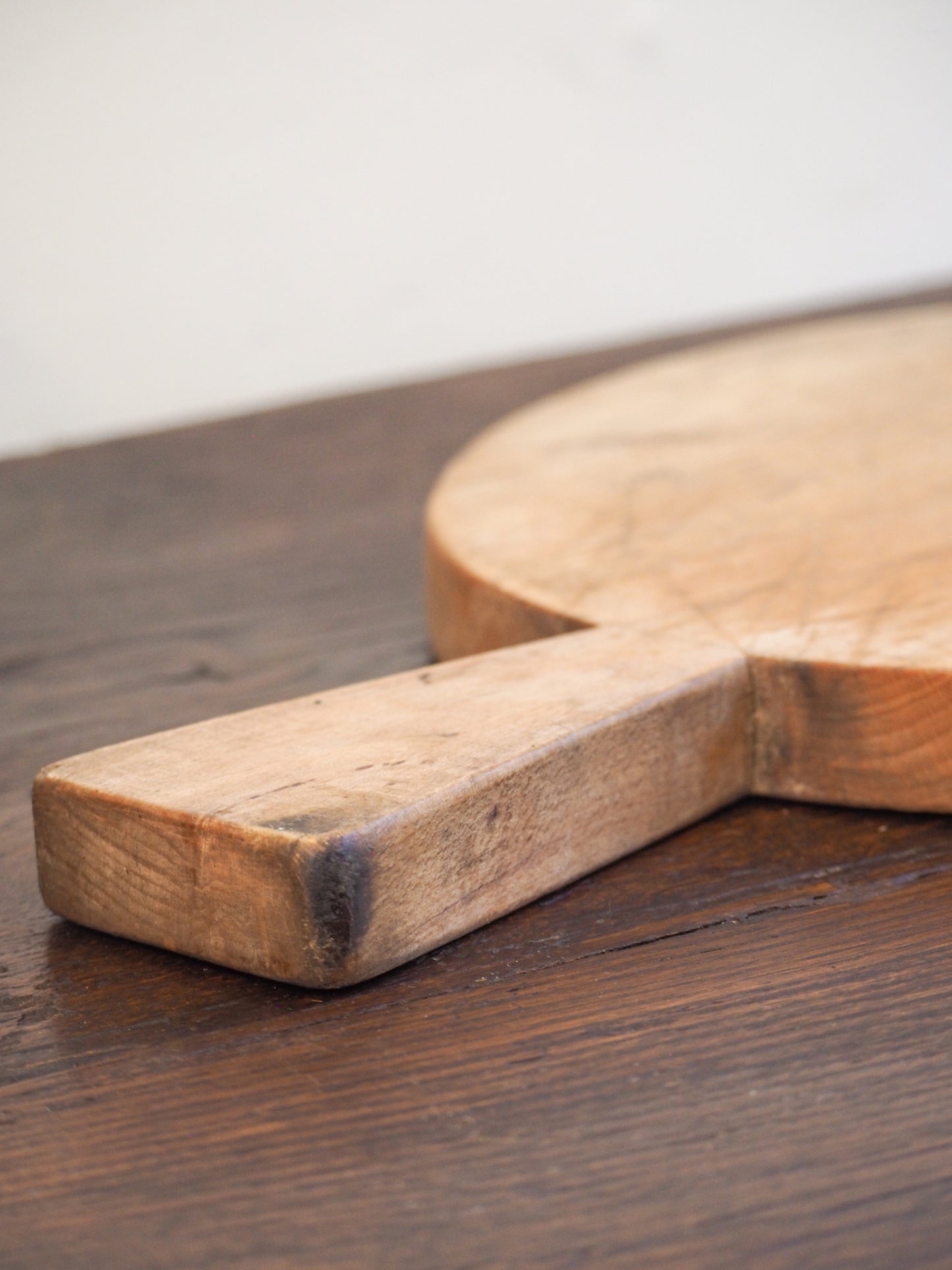 Antique Vintage Rustic French Wooden Charcuterie Chopping Board / Bread Board