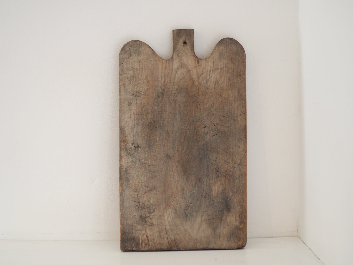 Antique Vintage Rustic French Wooden Charcuterie Chopping Board / Bread Board