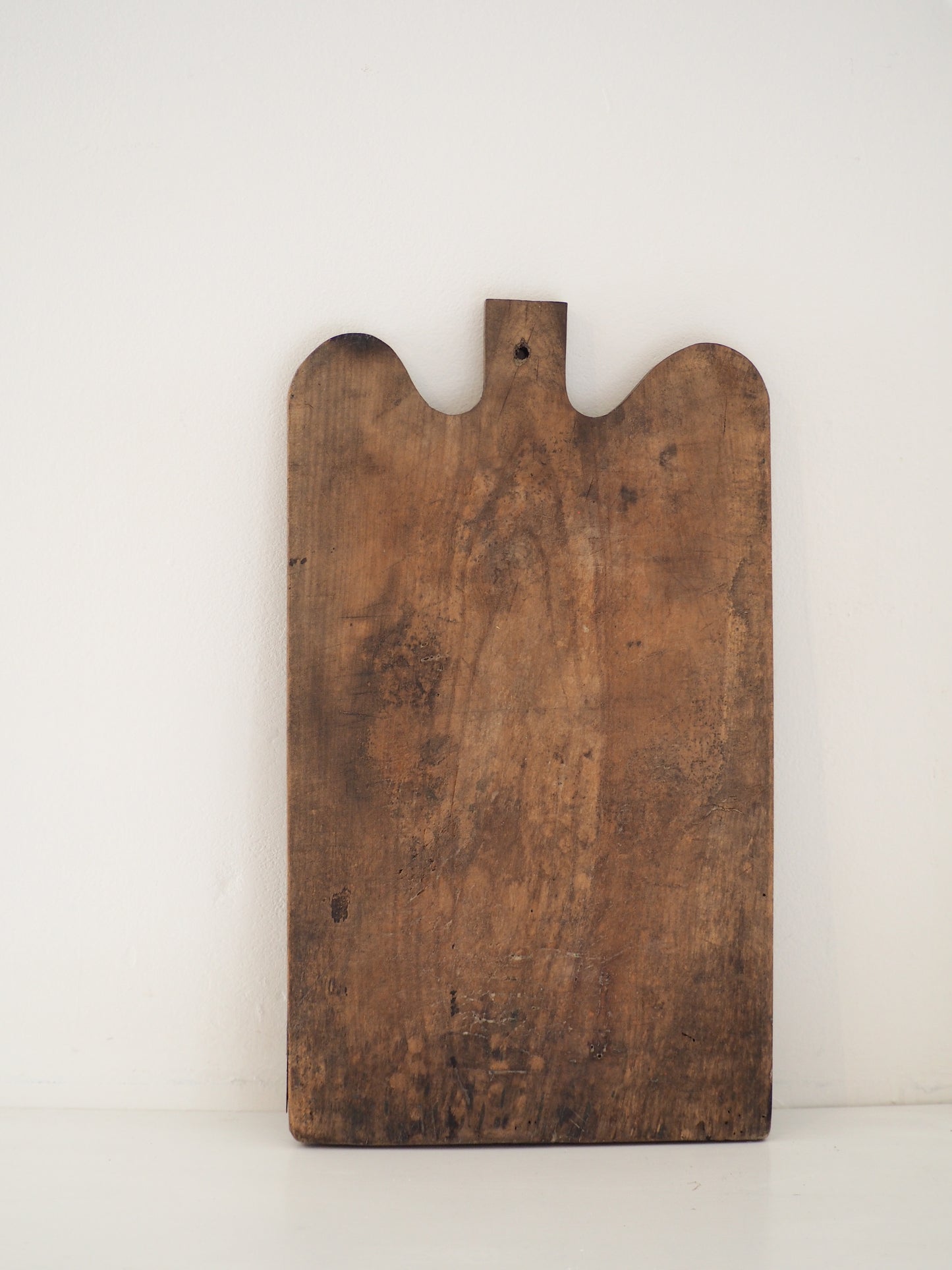 Antique Vintage Rustic French Wooden Charcuterie Chopping Board / Bread Board