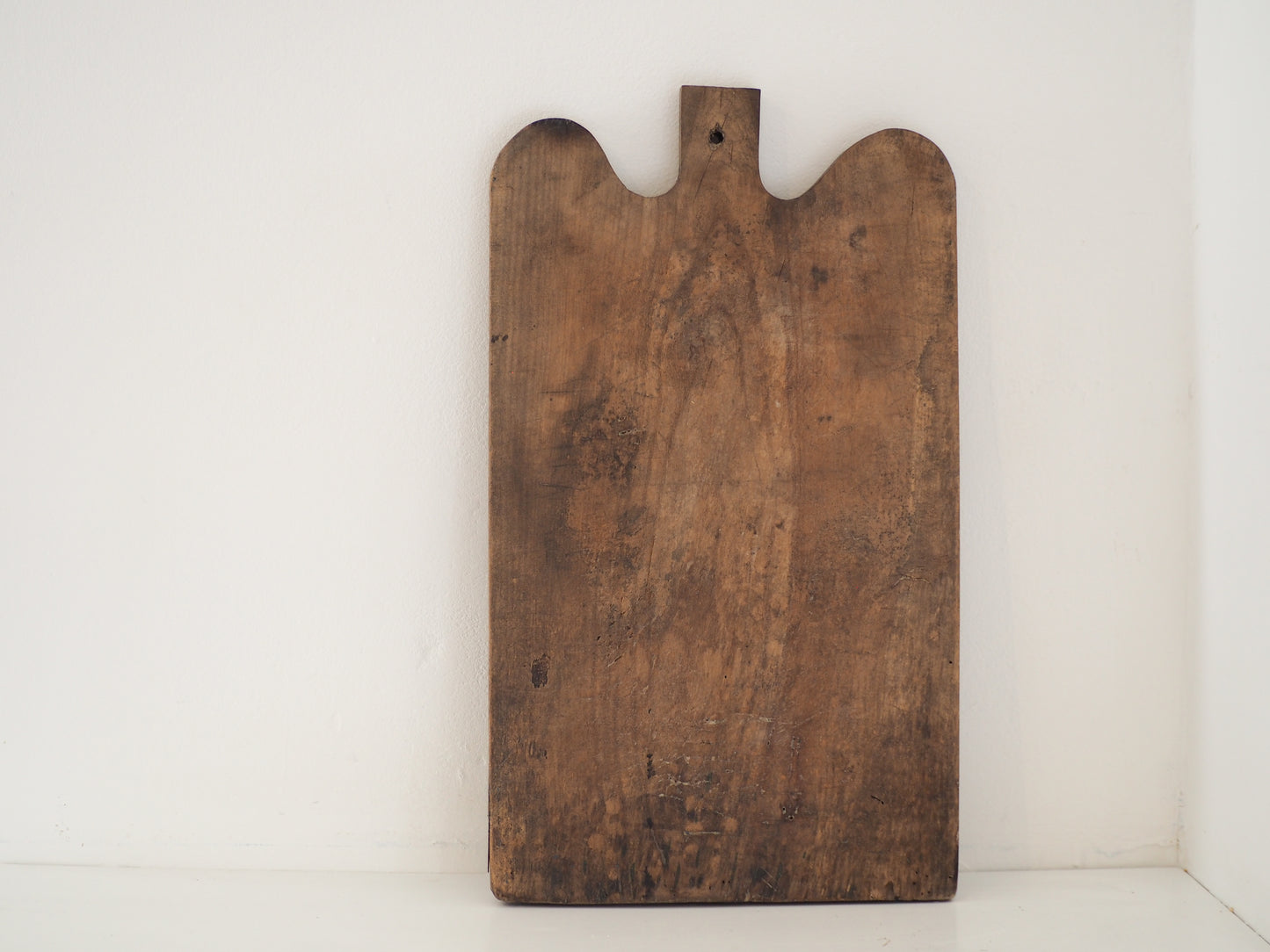 Antique Vintage Rustic French Wooden Charcuterie Chopping Board / Bread Board