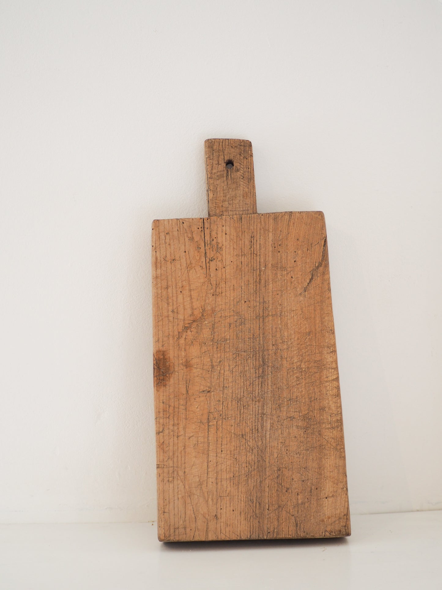 Antique Vintage Rustic French Wooden Charcuterie Chopping Board / Bread Board