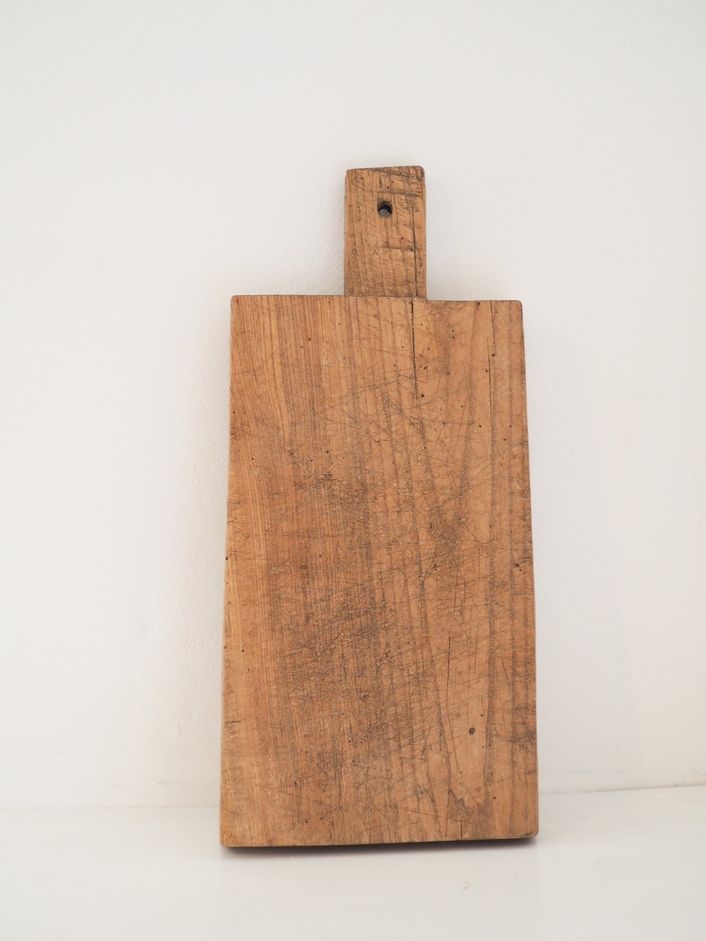 Antique Vintage Rustic French Wooden Charcuterie Chopping Board / Bread Board