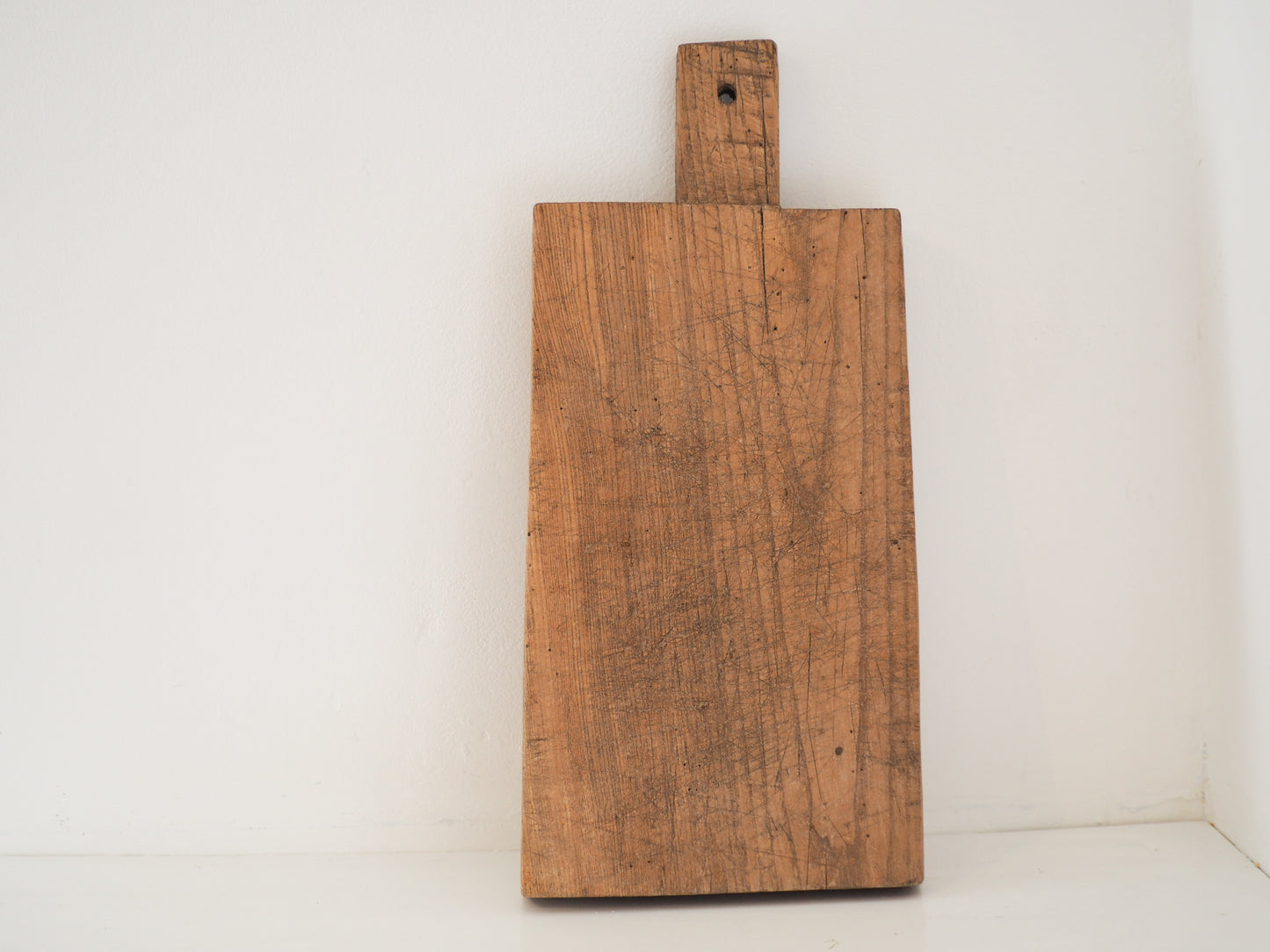 Antique Vintage Rustic French Wooden Charcuterie Chopping Board / Bread Board