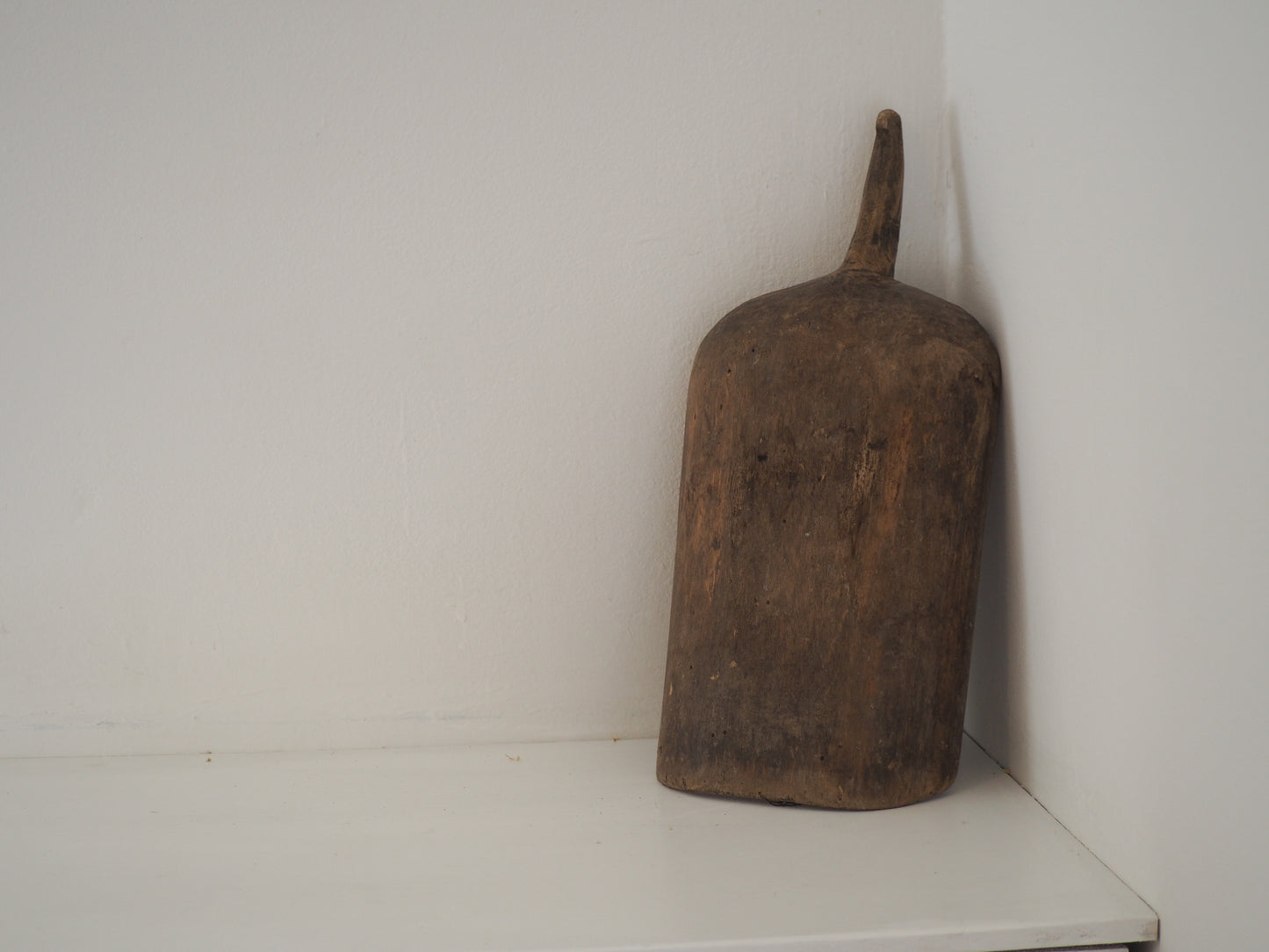Old Antique Chinese Handmade Wooden Grain Scoop