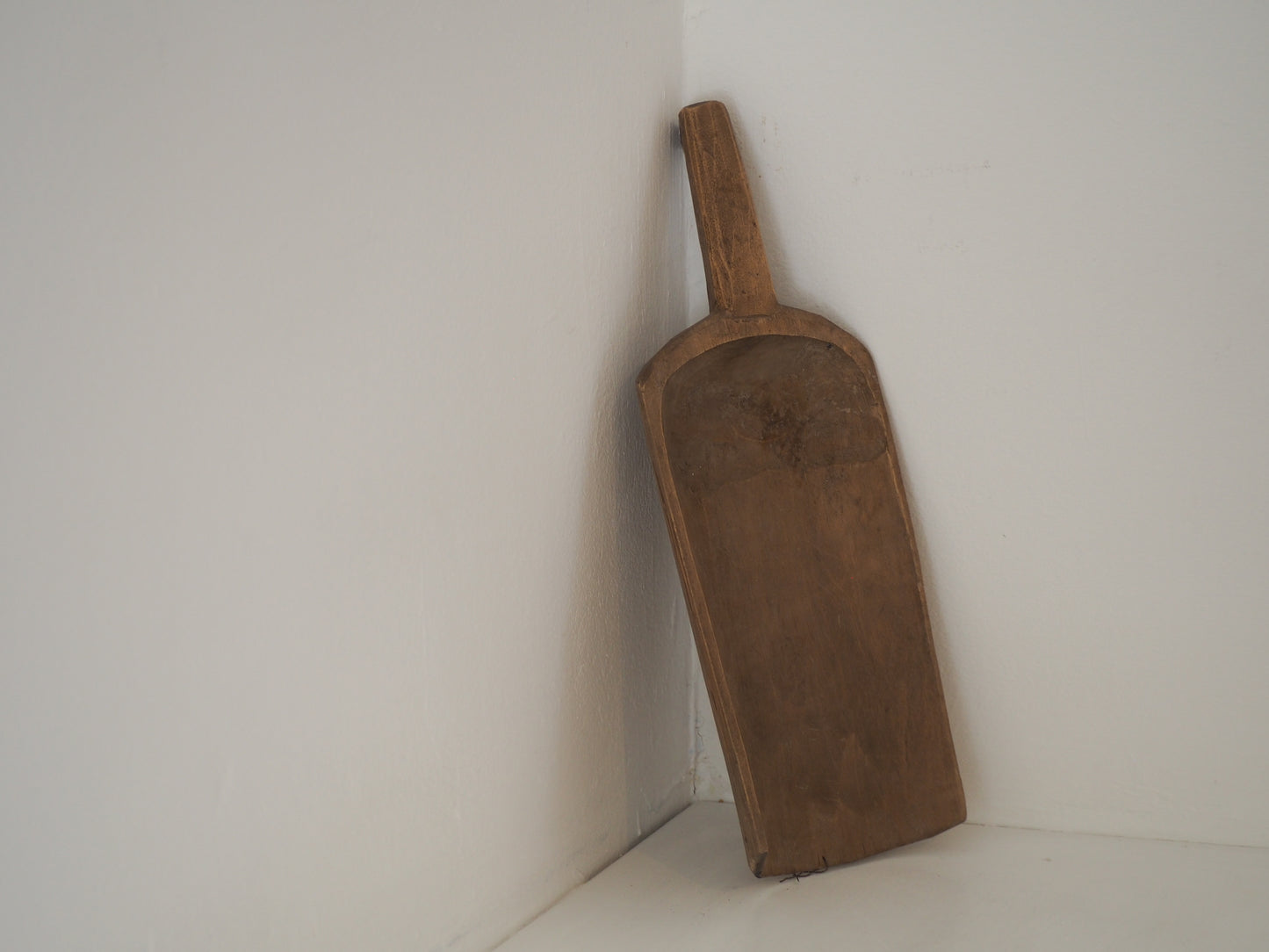 Old Antique Chinese Handmade Wooden Grain Scoop