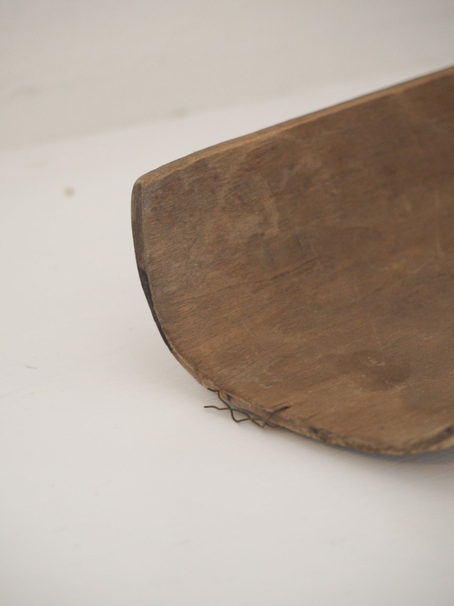 Old Antique Chinese Handmade Wooden Grain Scoop
