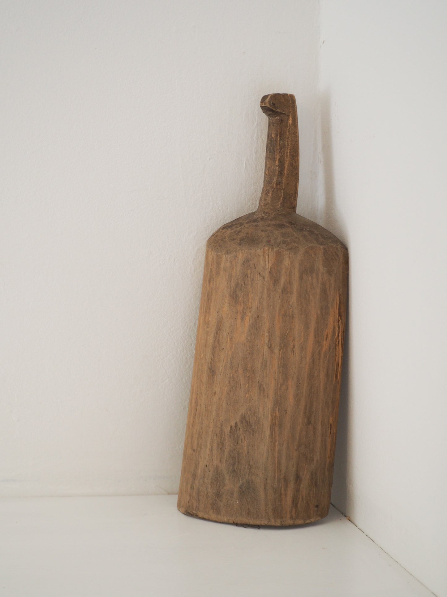 Old Antique Chinese Handmade Wooden Grain Scoop
