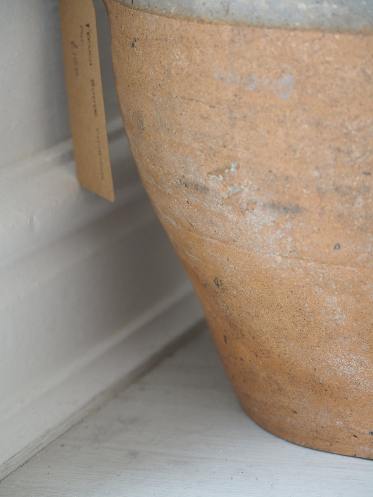 Antique French Stoneware Butter Churn / Confit Pot