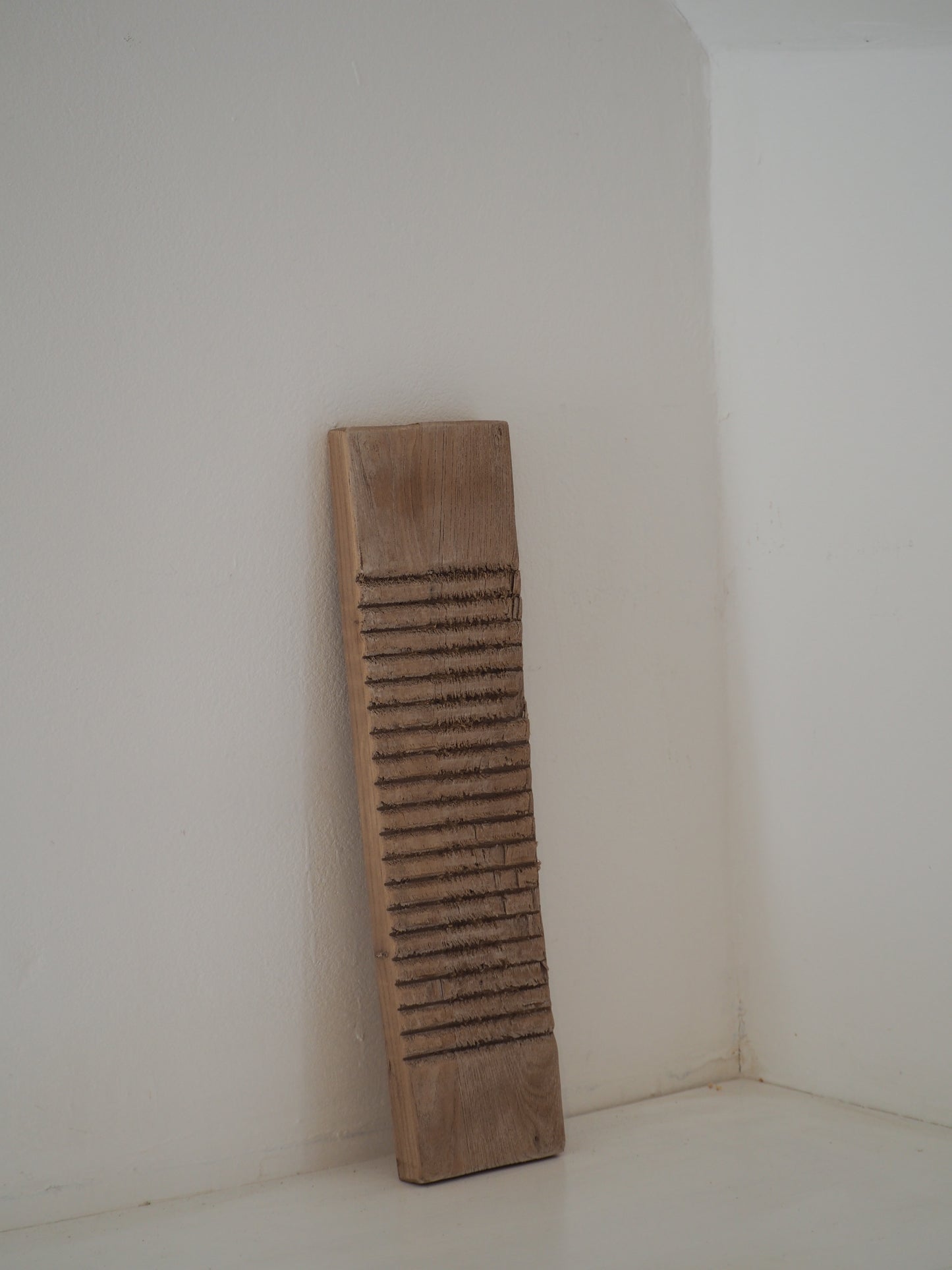 Vintage Antique Wooden Rustic Primitive Elm Ribbed Washboard (Sold Individually)