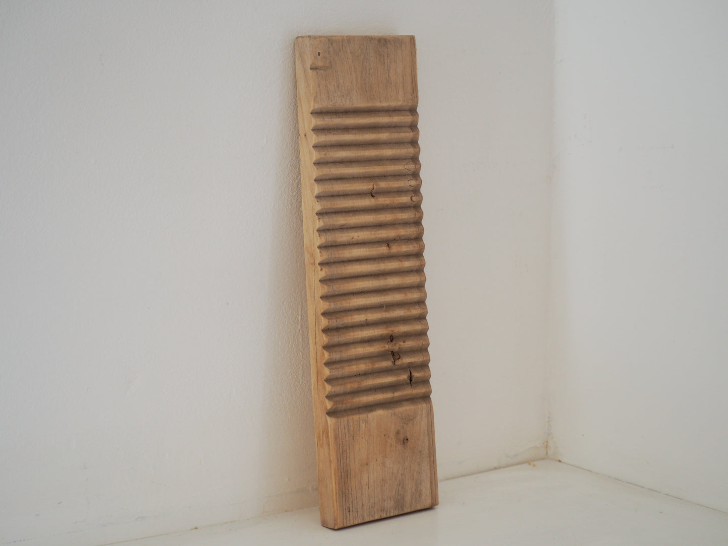 Vintage Antique Wooden Rustic Primitive Elm Ribbed Washboard (Sold Individually)