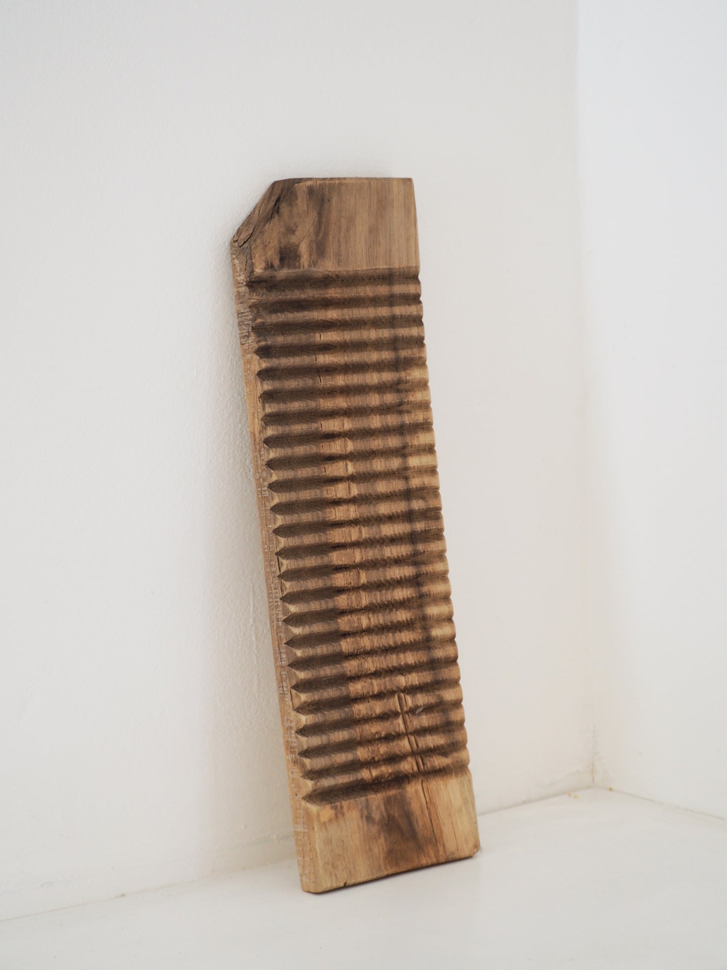 Vintage Antique Wooden Rustic Primitive Elm Ribbed Washboard (Sold Individually)
