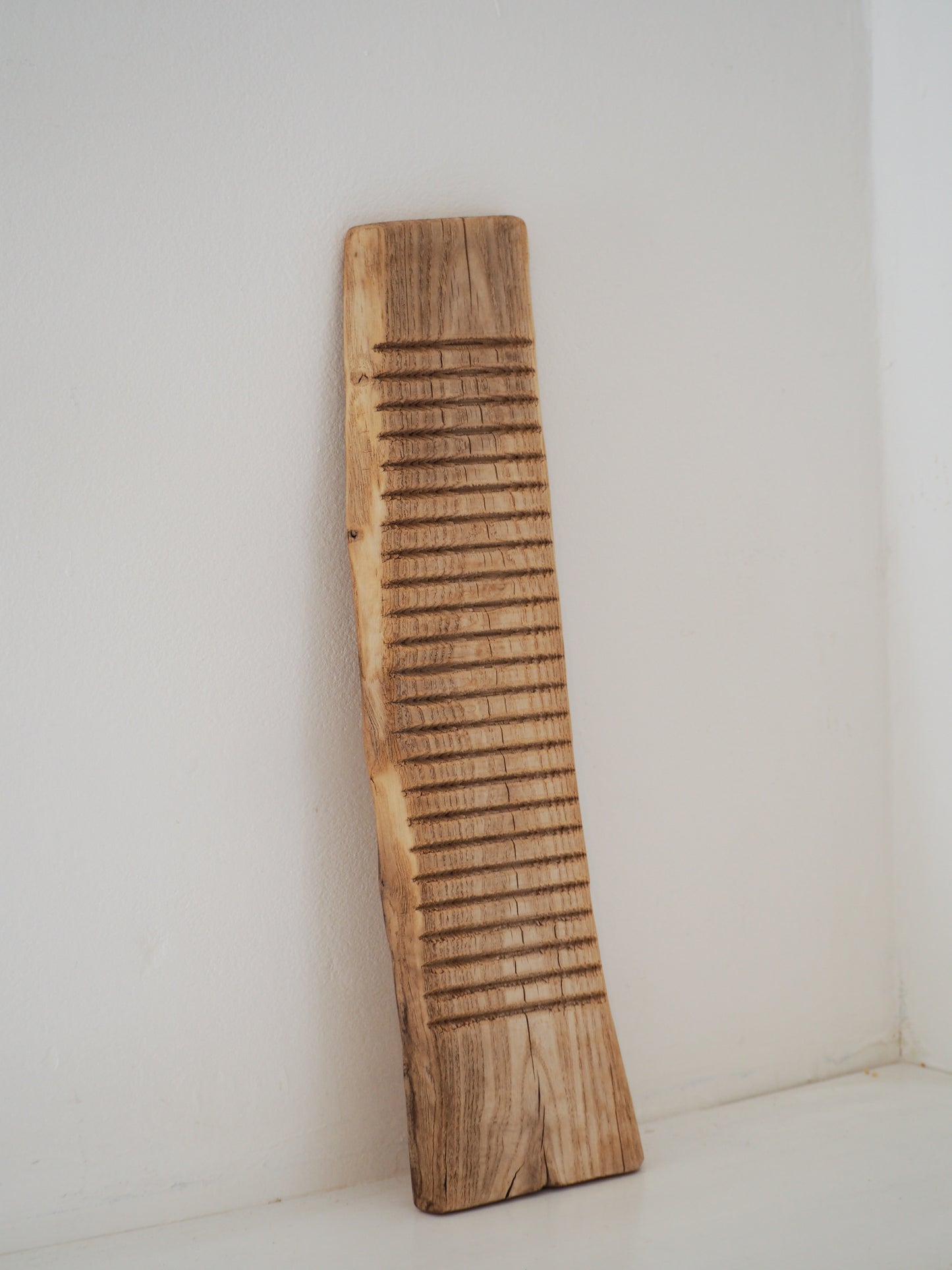 Vintage Antique Wooden Rustic Primitive Elm Ribbed Washboard (Sold Individually)