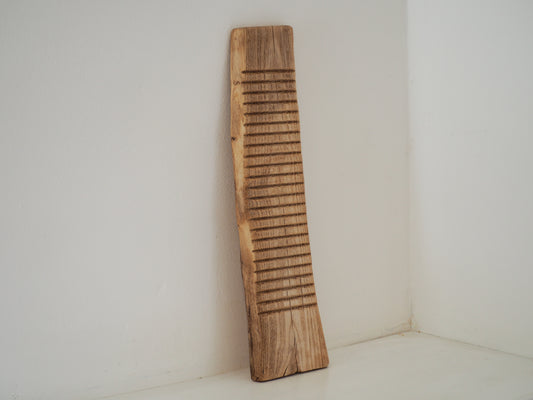 Vintage Antique Wooden Rustic Primitive Elm Ribbed Washboard (Sold Individually)