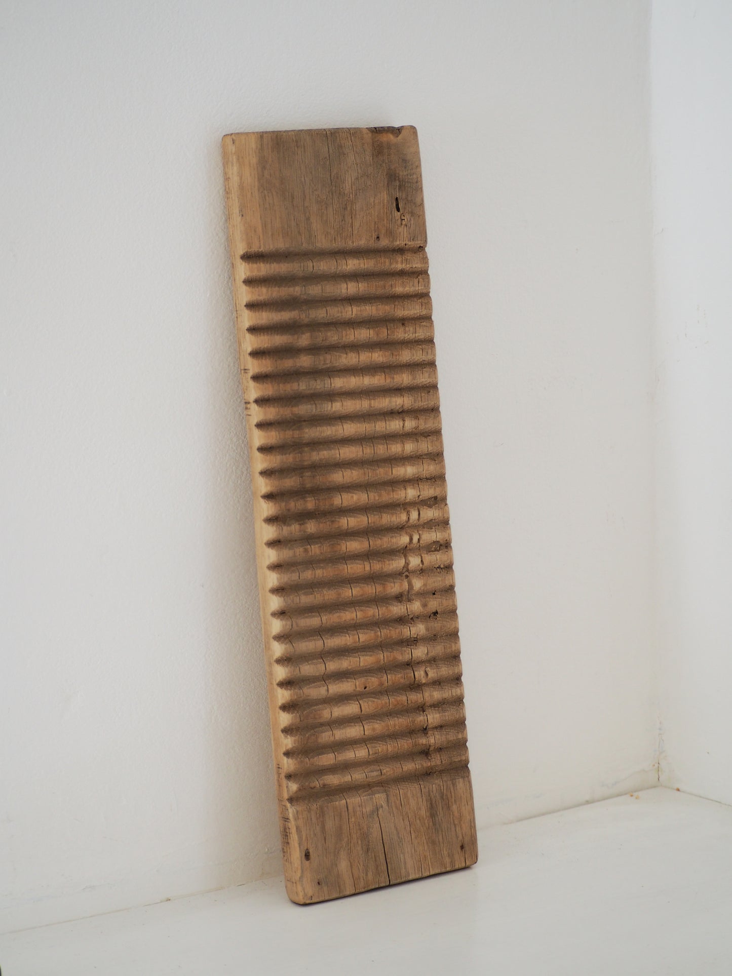 Vintage Antique Wooden Rustic Primitive Elm Ribbed Washboard (Sold Individually)