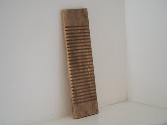 Vintage Antique Wooden Rustic Primitive Elm Ribbed Washboard (Sold Individually)