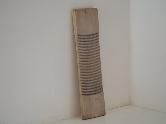 Vintage Antique Wooden Rustic Primitive Elm Ribbed Washboard (Sold Individually)