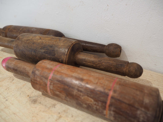 Vintage Antique Wooden Rolling Pins / Kitchen Decor (Sold Individually)