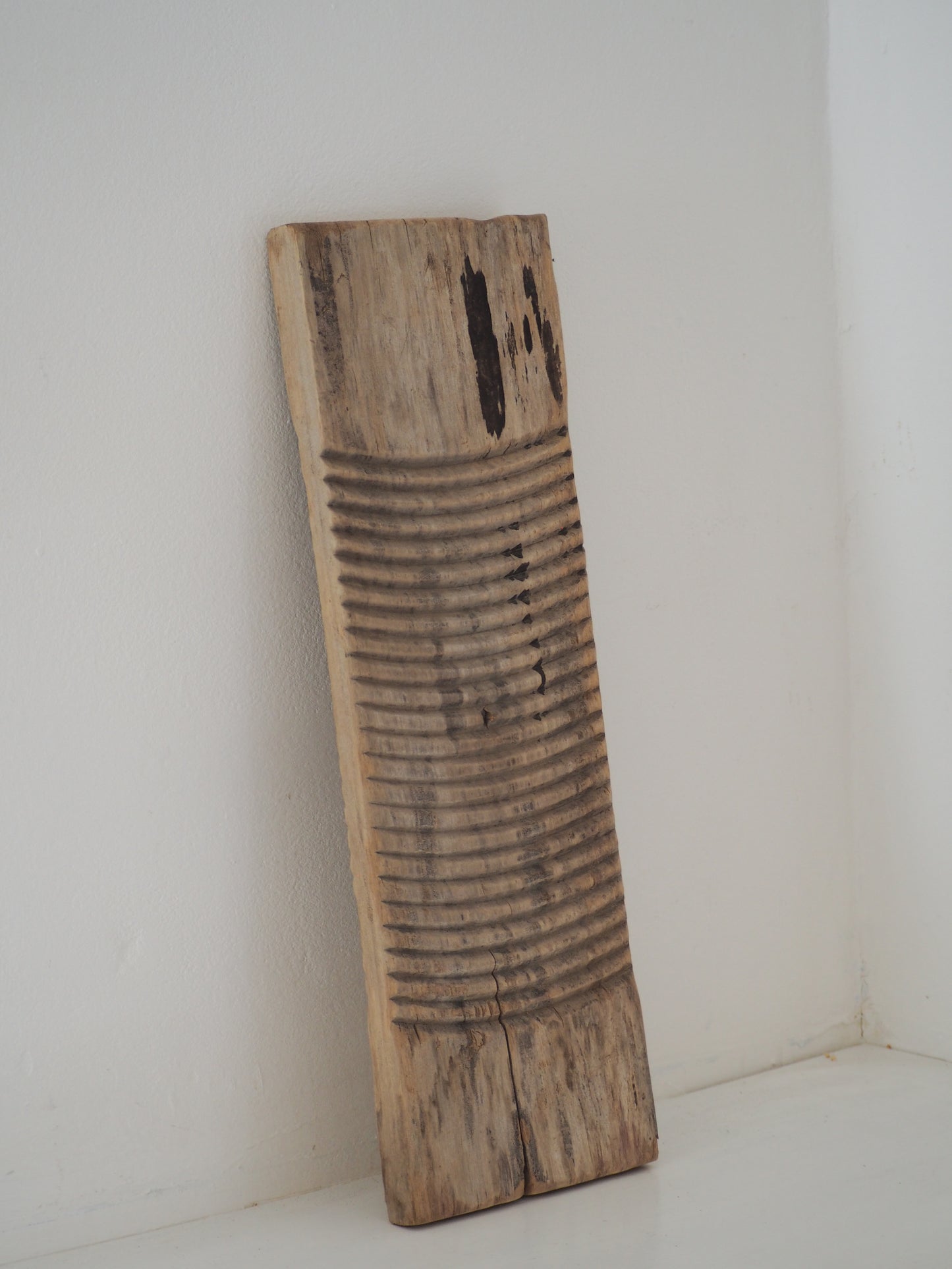 Vintage Antique Wooden Rustic Primitive Elm Ribbed Washboard (Sold Individually)