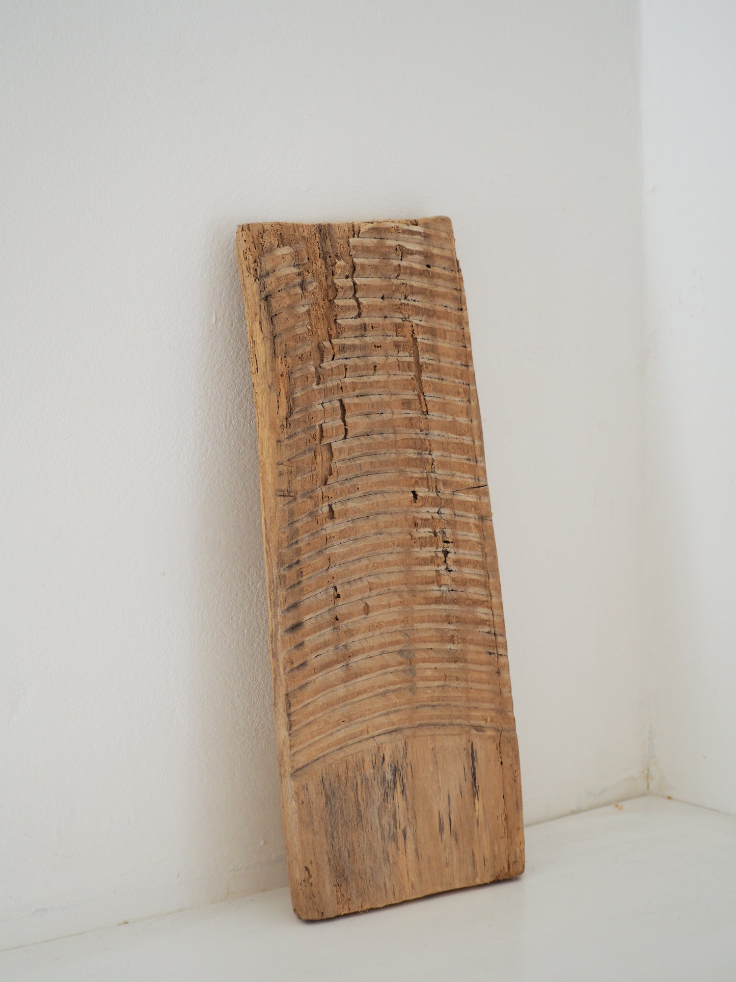 Vintage Antique Wooden Rustic Primitive Elm Ribbed Washboard (Sold Individually)