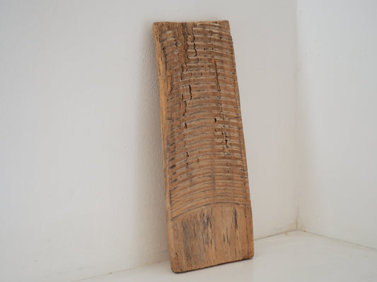 Vintage Antique Wooden Rustic Primitive Elm Ribbed Washboard (Sold Individually)