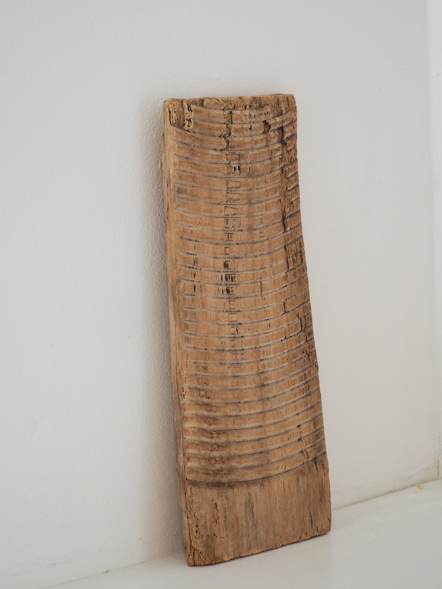 Vintage Antique Wooden Rustic Primitive Elm Ribbed Washboard (Sold Individually)