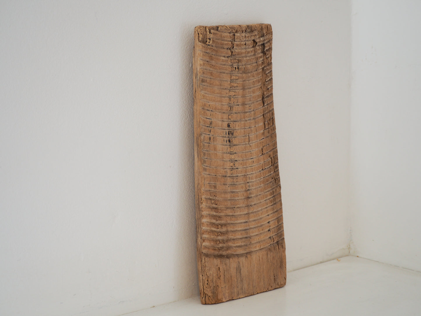 Vintage Antique Wooden Rustic Primitive Elm Ribbed Washboard (Sold Individually)