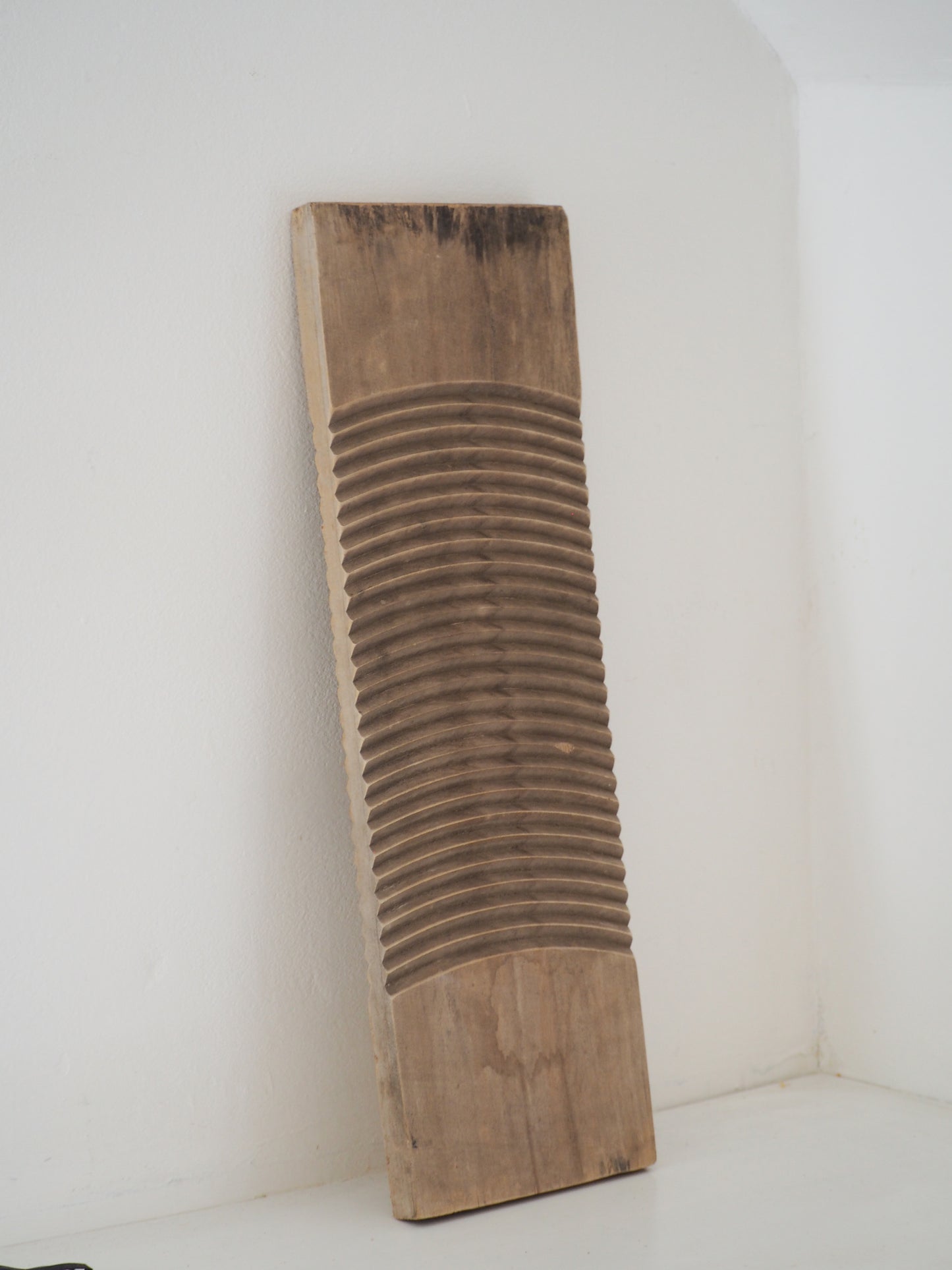 Vintage Antique Wooden Rustic Primitive Elm Ribbed Washboard (Sold Individually)