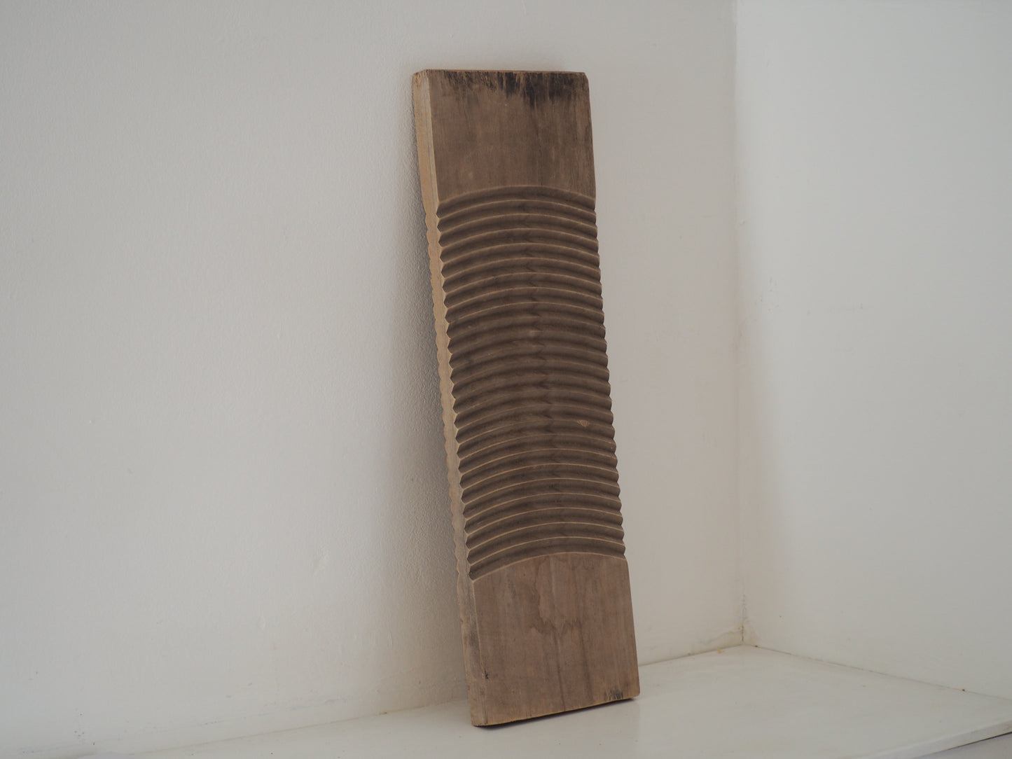 Vintage Antique Wooden Rustic Primitive Elm Ribbed Washboard (Sold Individually)
