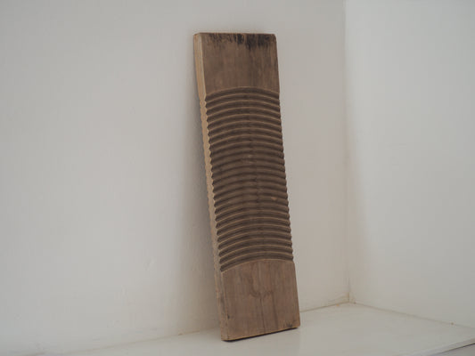 Vintage Antique Wooden Rustic Primitive Elm Ribbed Washboard (Sold Individually)