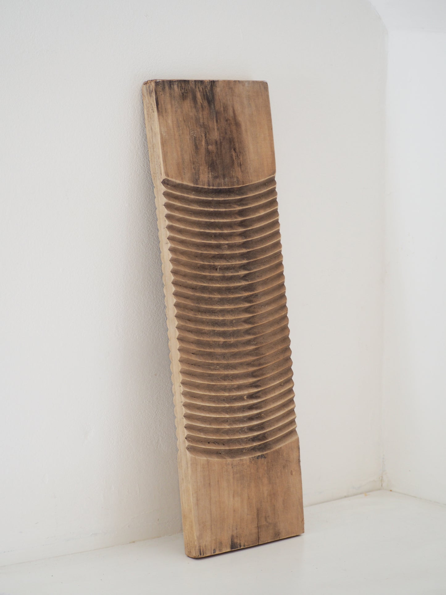 Vintage Antique Wooden Rustic Primitive Elm Ribbed Washboard (Sold Individually)