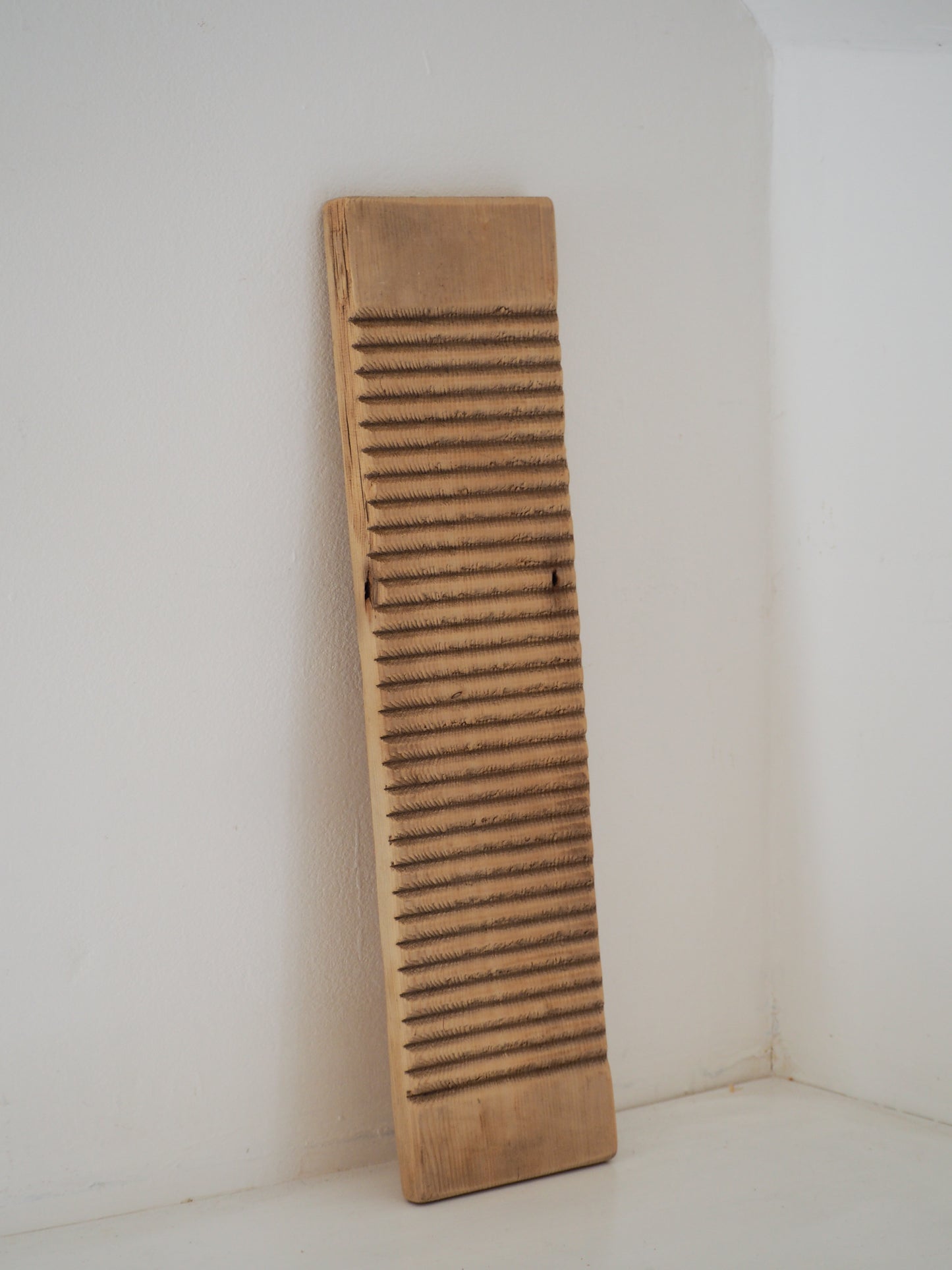 Vintage Antique Wooden Rustic Primitive Elm Ribbed Washboard (Sold Individually)