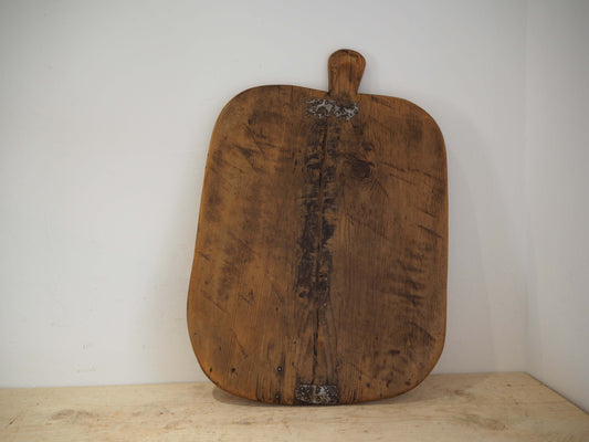 Antique Vintage Turkish Wooden Bread Board / Chopping Charcuterie Board / Wooden Serving Plate