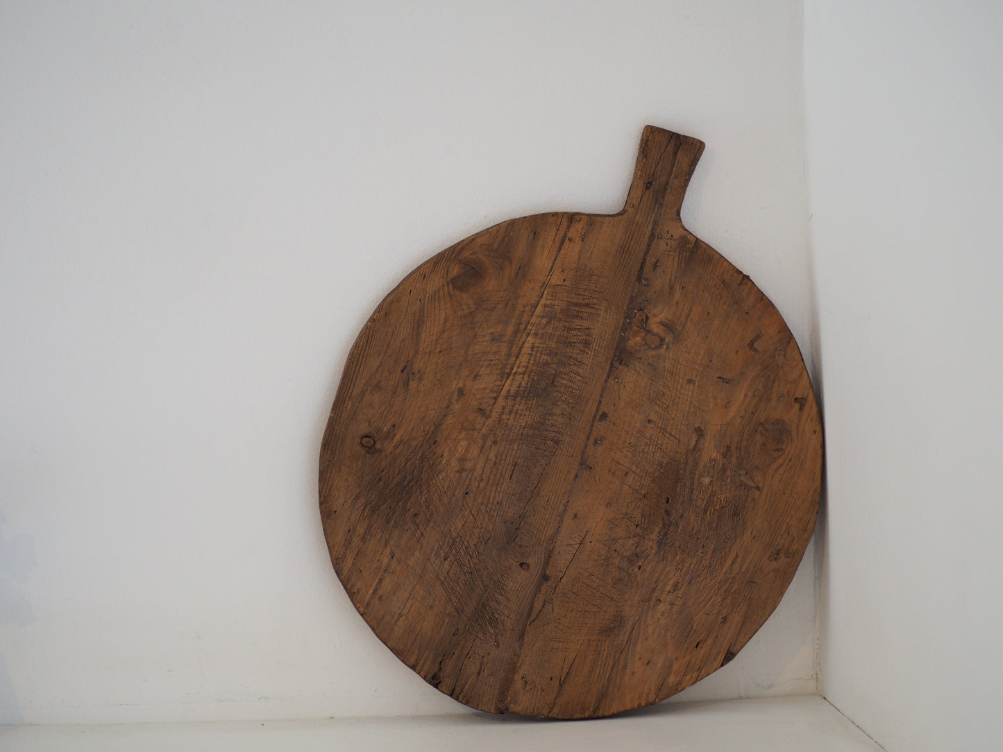 Antique Vintage Rustic Turkish Wooden Charcuterie Chopping Board / Bread Board