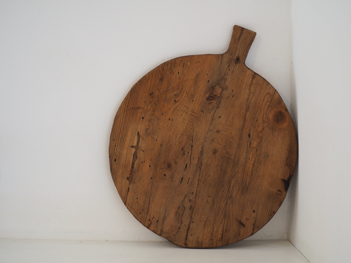 Antique Vintage Rustic Turkish Wooden Charcuterie Chopping Board / Bread Board