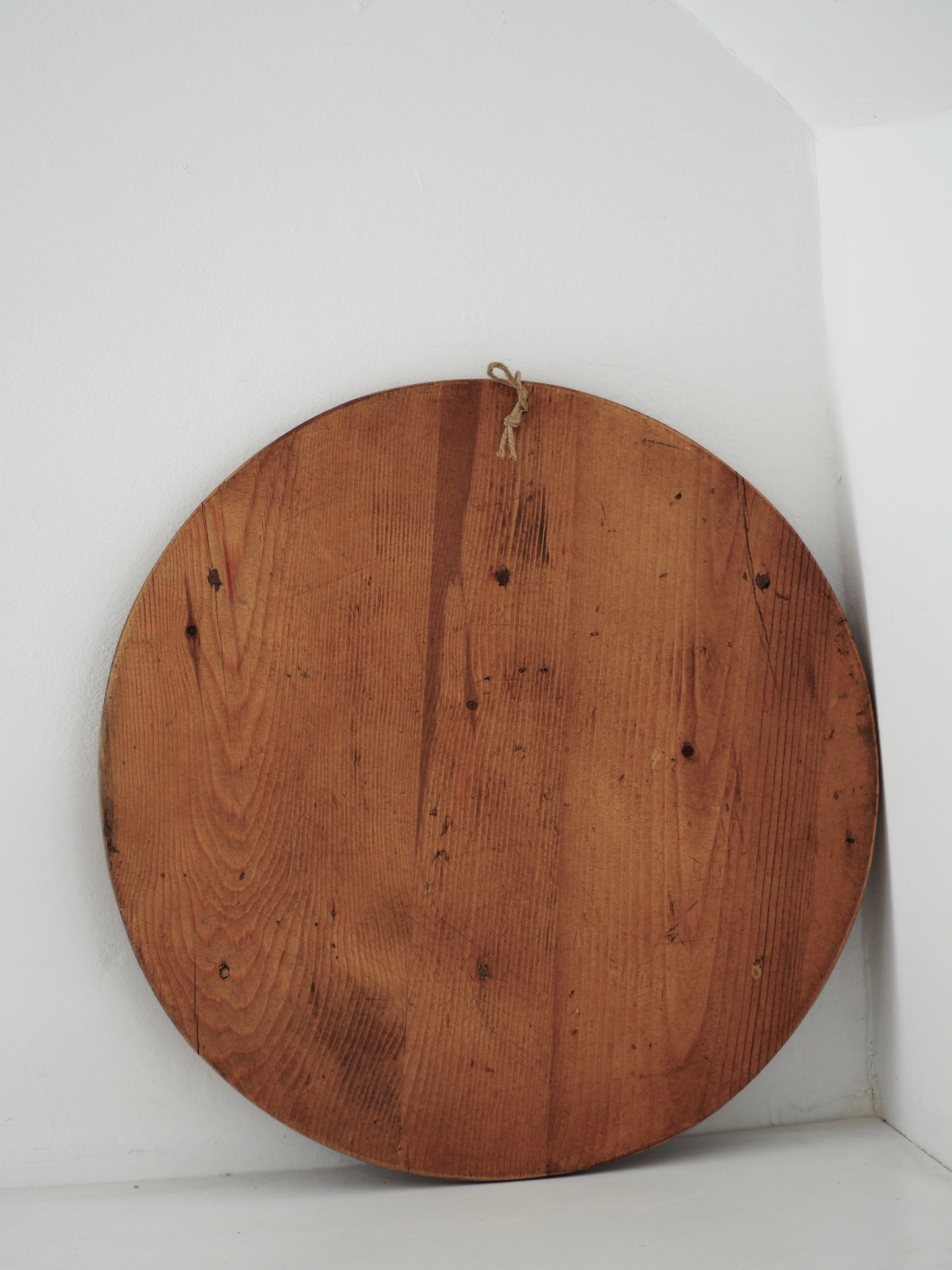 Antique Vintage Rustic Turkish Wooden Charcuterie Chopping Board / Bread Board