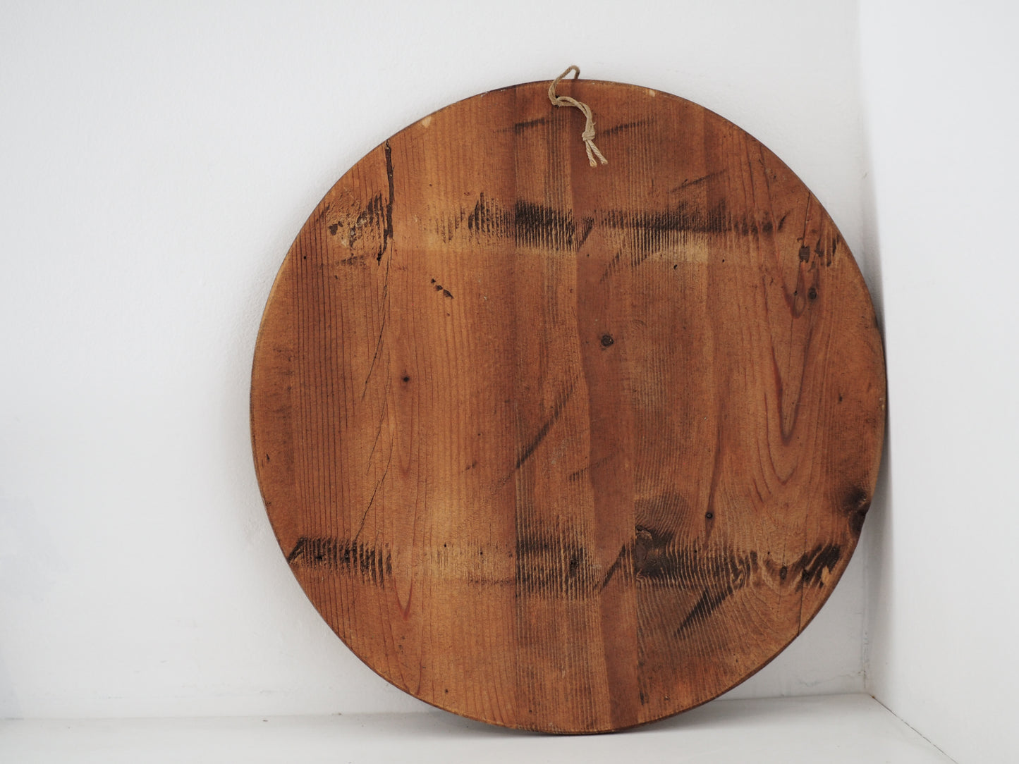 Antique Vintage Rustic Turkish Wooden Charcuterie Chopping Board / Bread Board