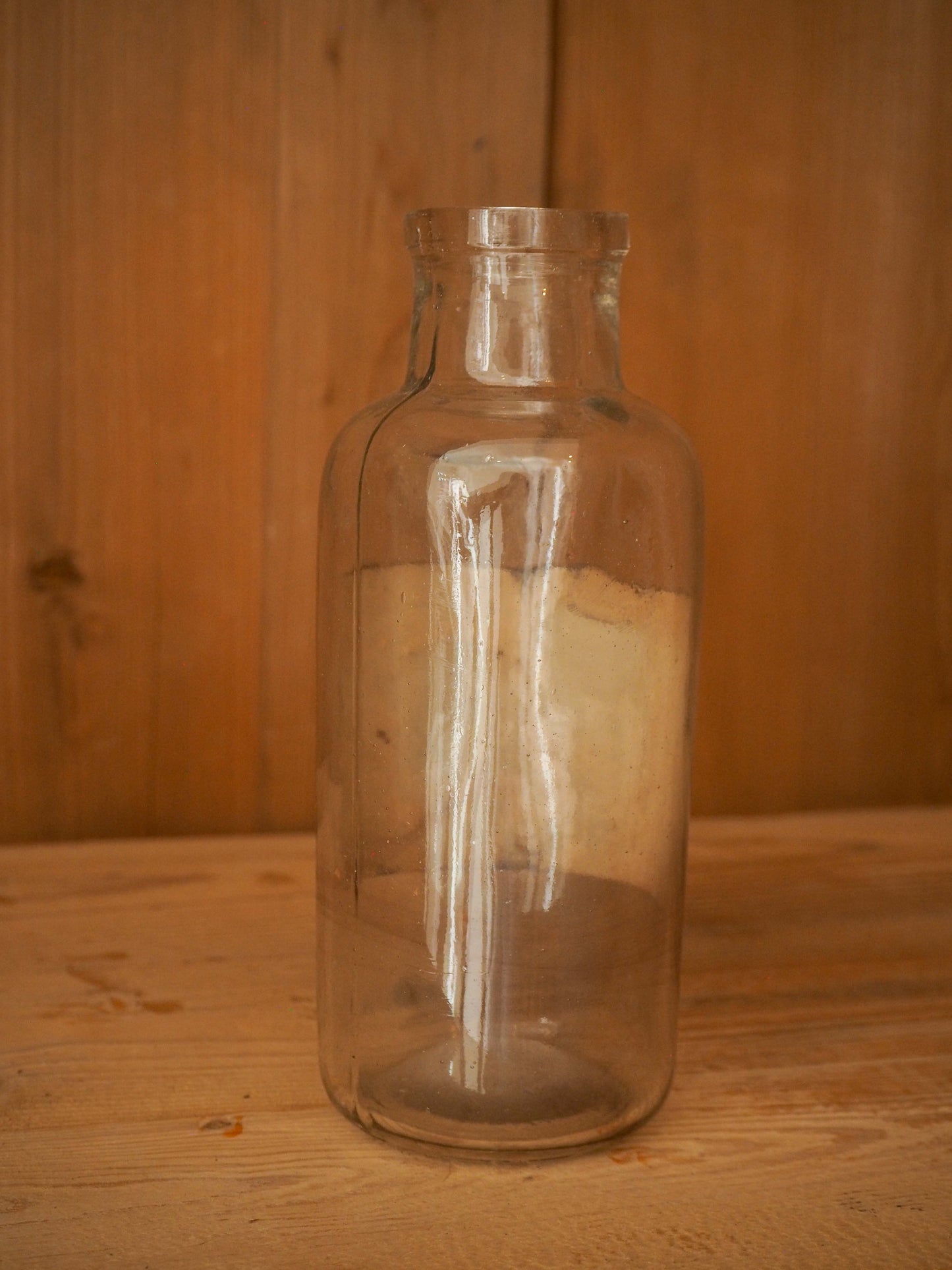 Trio of Vintage / Antique English Apothecary Chemist Bottles With Original Labels (Sold Individually)