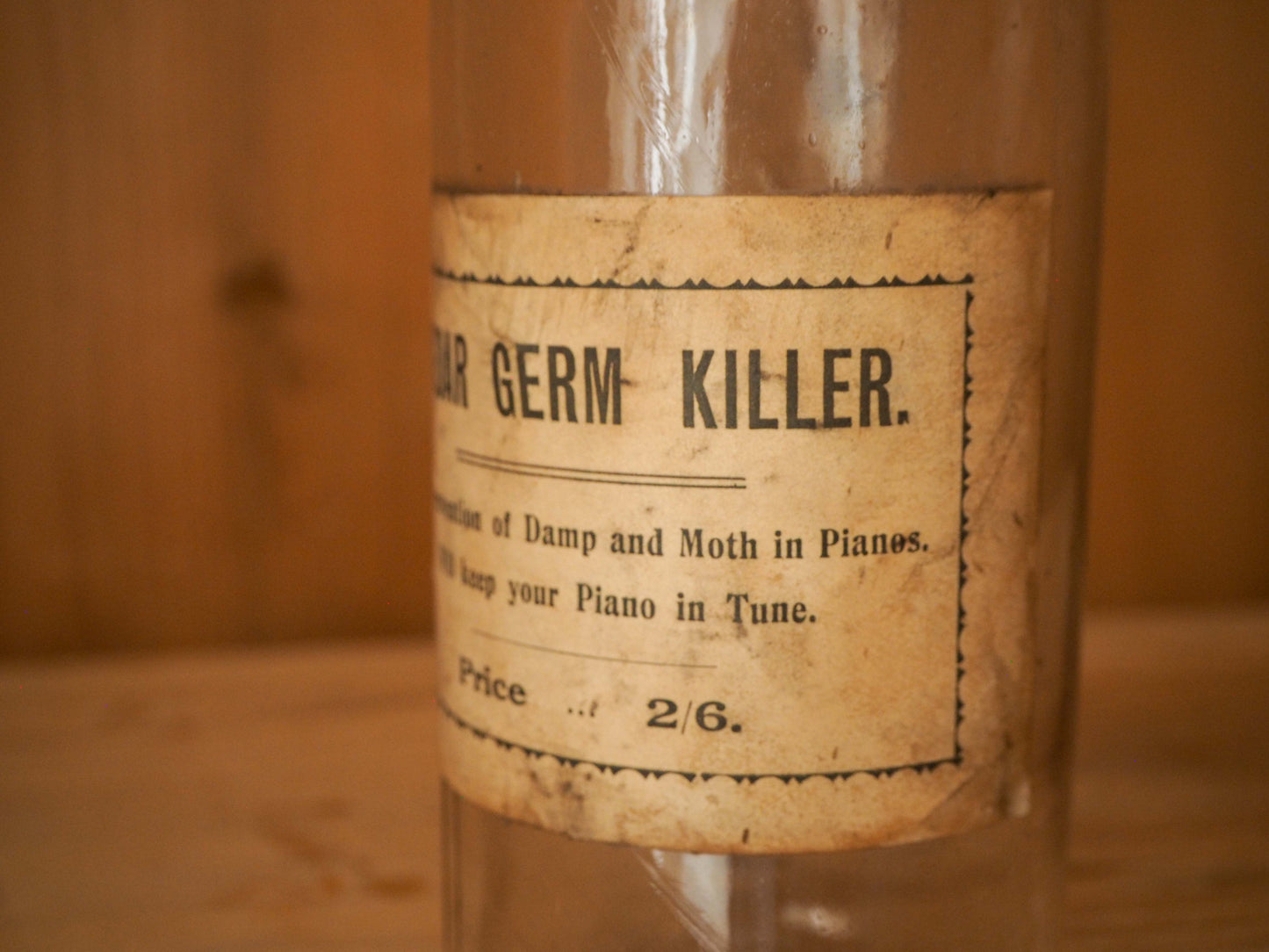 Trio of Vintage / Antique English Apothecary Chemist Bottles With Original Labels (Sold Individually)