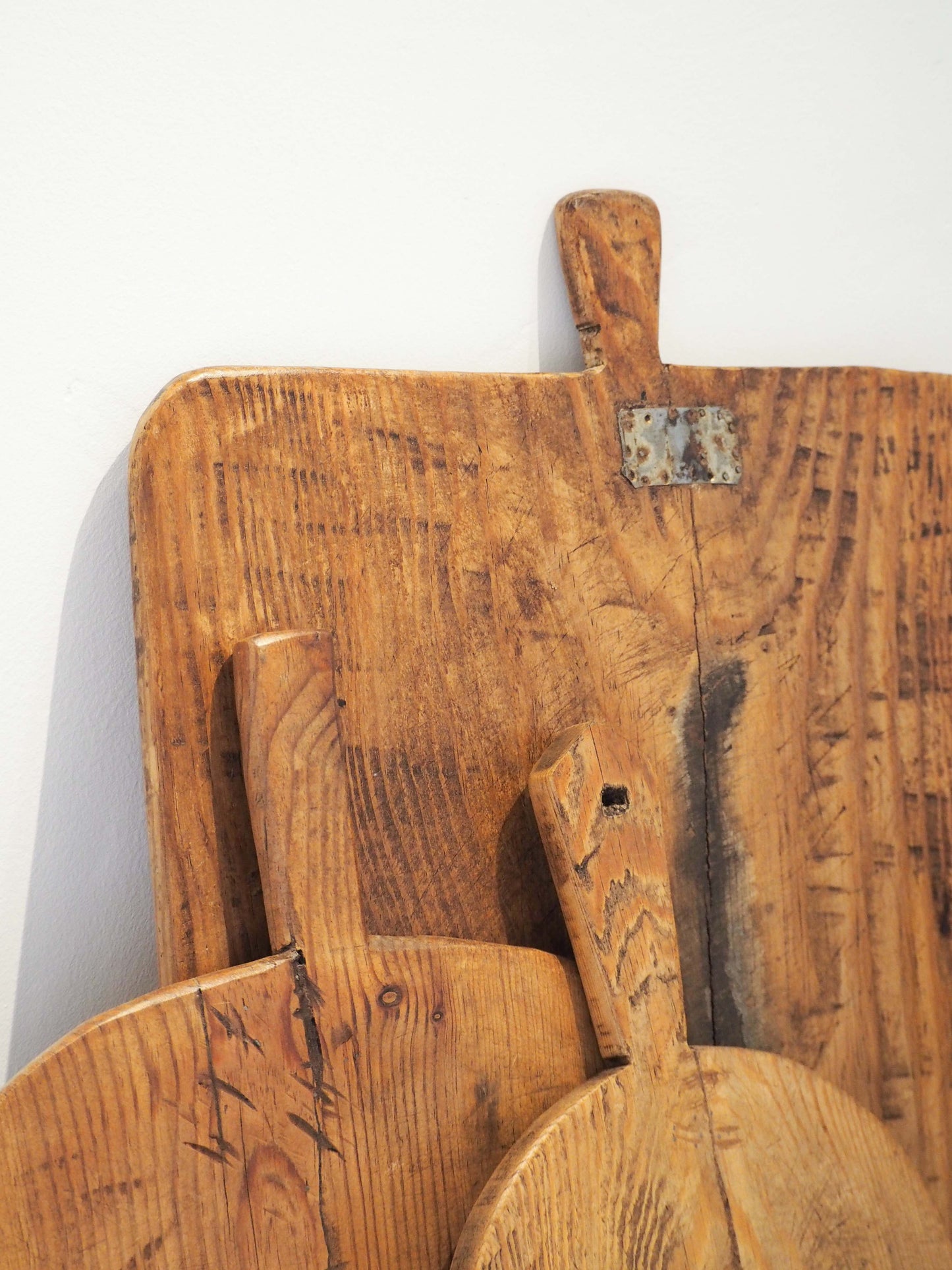 Antique Vintage Rustic Turkish Wooden Charcuterie / Bread Board