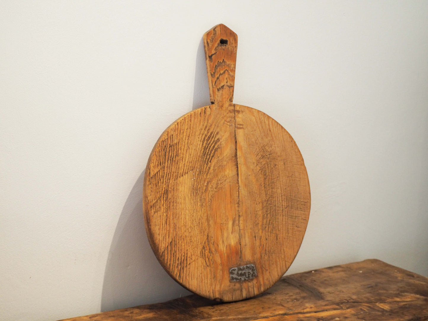 Antique Vintage Rustic Turkish Wooden Charcuterie / Bread Board