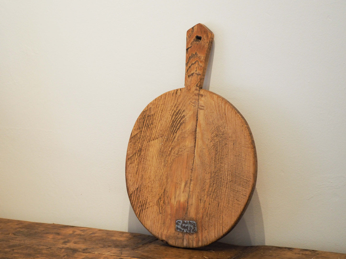 Antique Vintage Rustic Turkish Wooden Charcuterie / Bread Board